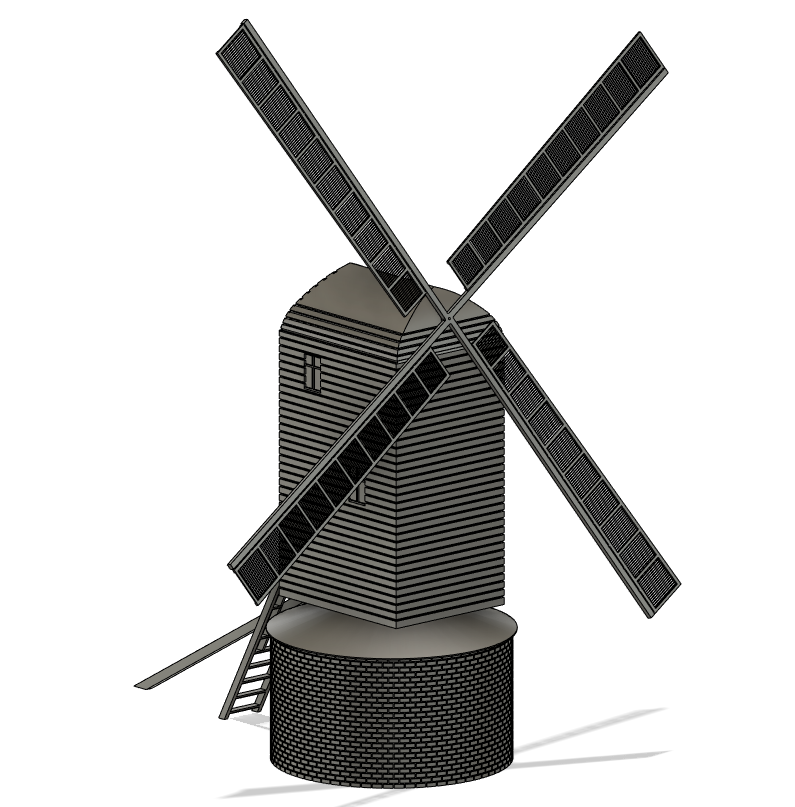 The Post Windmill 3D Files