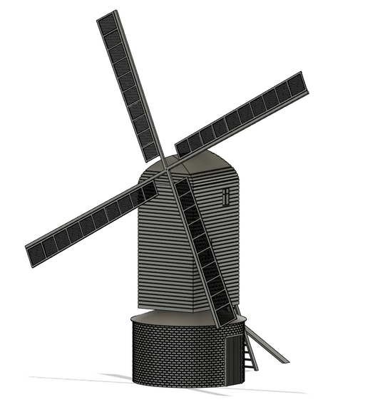 The Post Windmill 3D Files