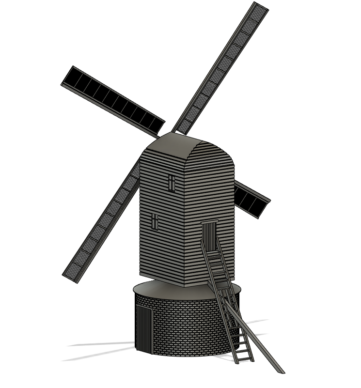 The Post Windmill 3D Files